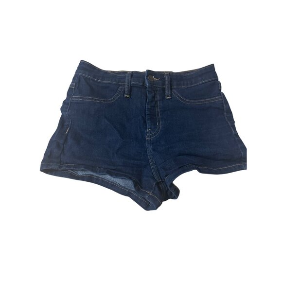 Wild Fable Size 6/28R Casual Denim Short Shorts Pockets Blue - Picture 2 of 6